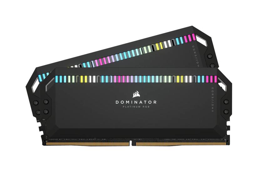 Corsair Dominator Platinum Rgb 64gb:2x32gb Ddr5 Ram 6600mhz Dimm 288 Pin Cl32
